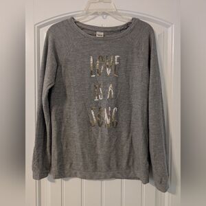 XS LC Lauren Conrad "Love is a Song" Disney Bambi Sweater